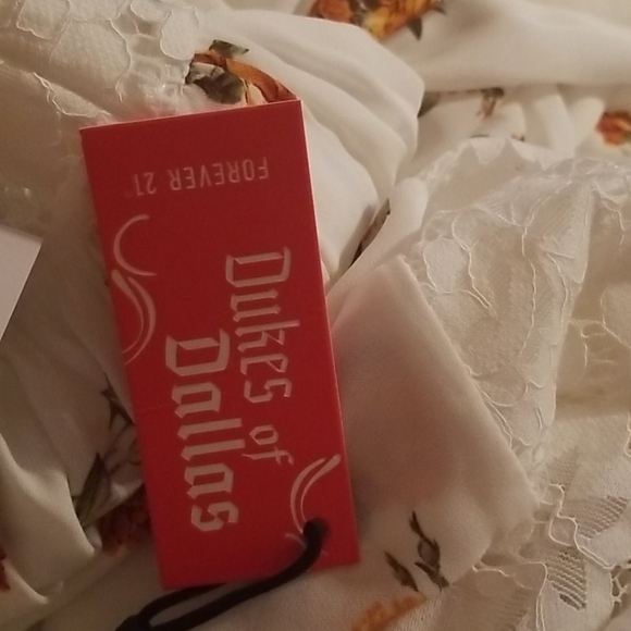 Forever 21 Tiered-lace Floral Maxi Dress ,
Cream/m - Picture 5 of 6